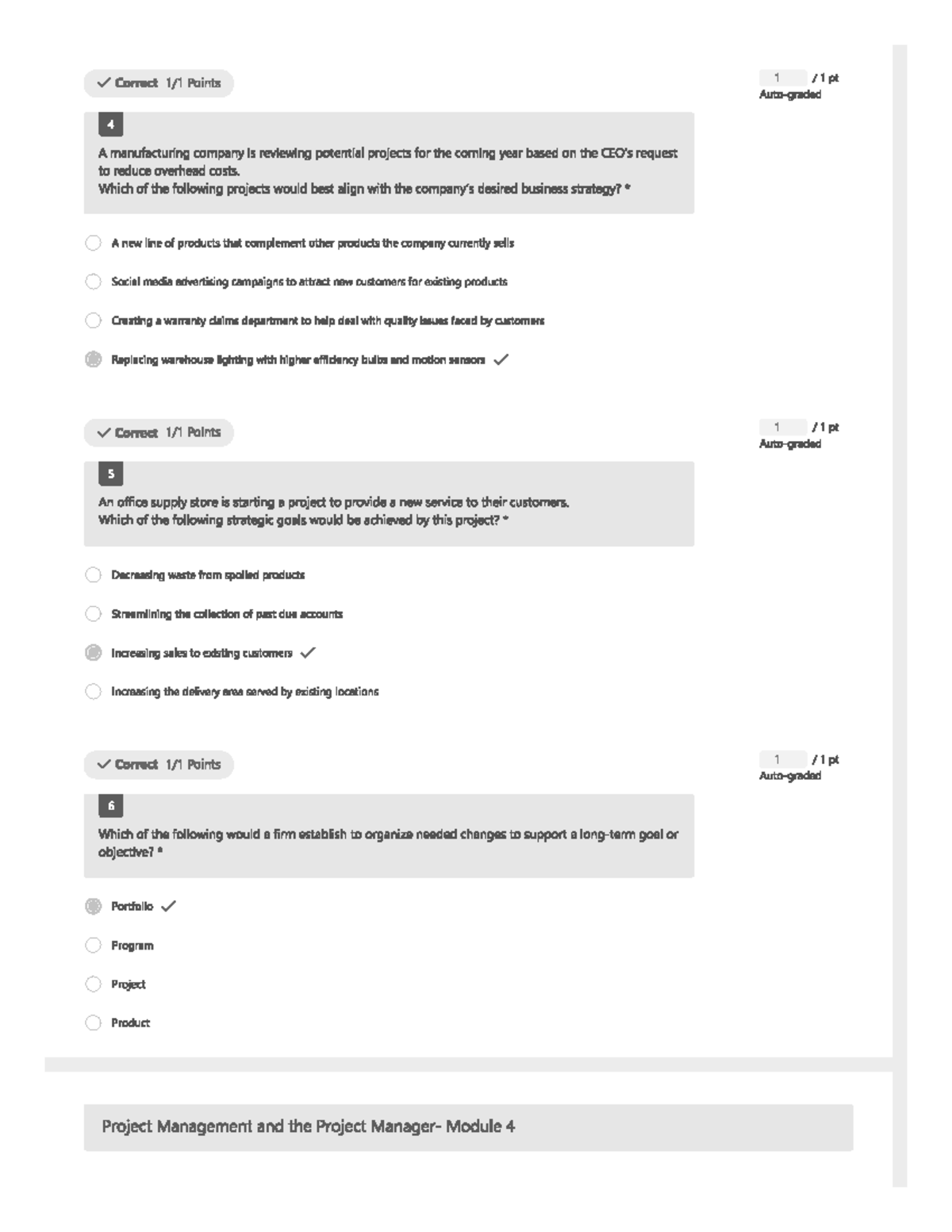 C-722 Project Management Submit - C722 - Studocu