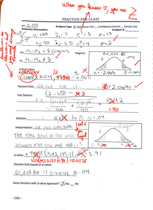 Assignment 2 answer key - Answers: 1. μ = 3 s =. a. n = 30 b. n = 30 P ...