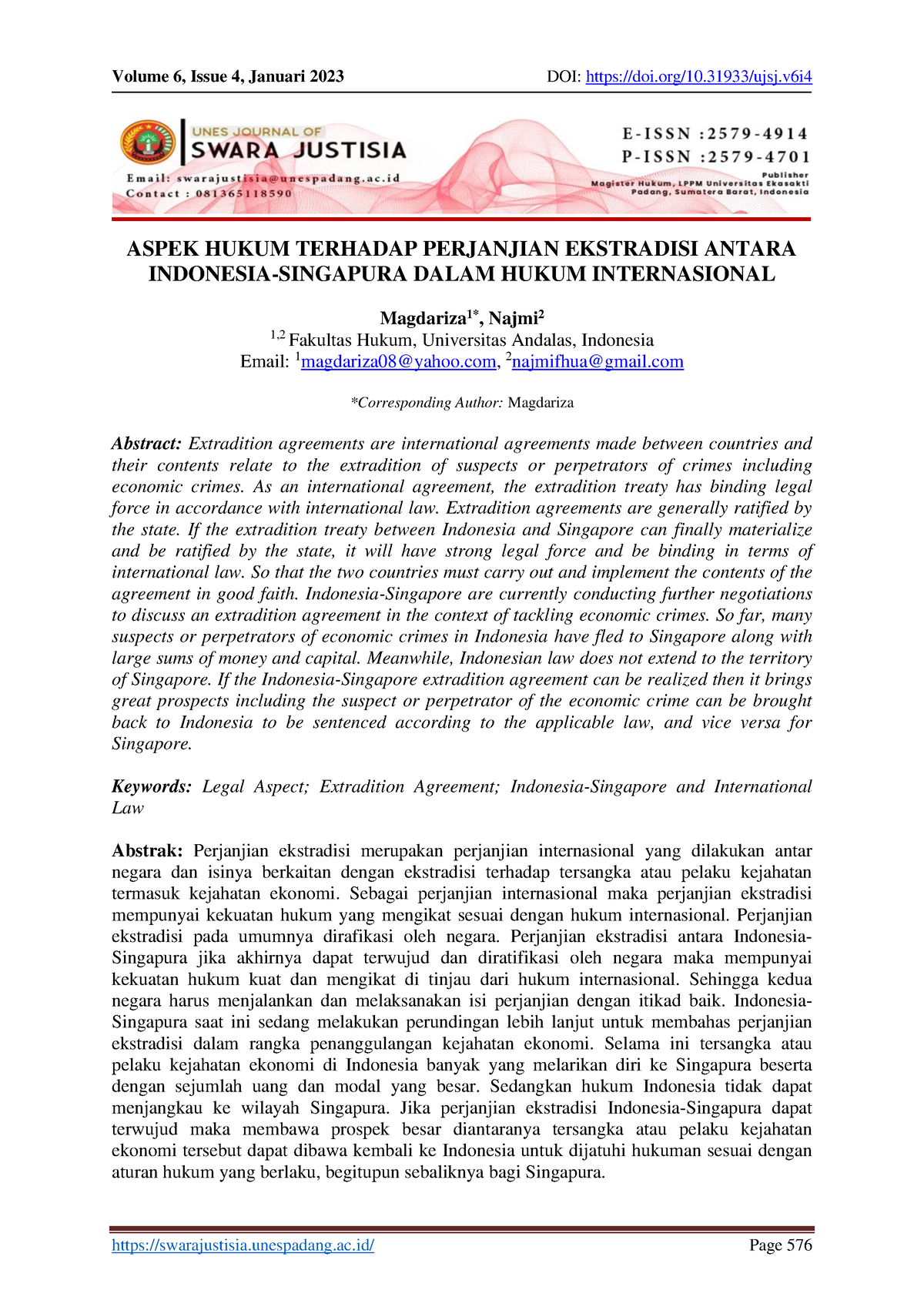 301 1 1093 1 10 20230117 - Jurnal Di Scholar Sih - ASPEK HUKUM TERHADAP ...