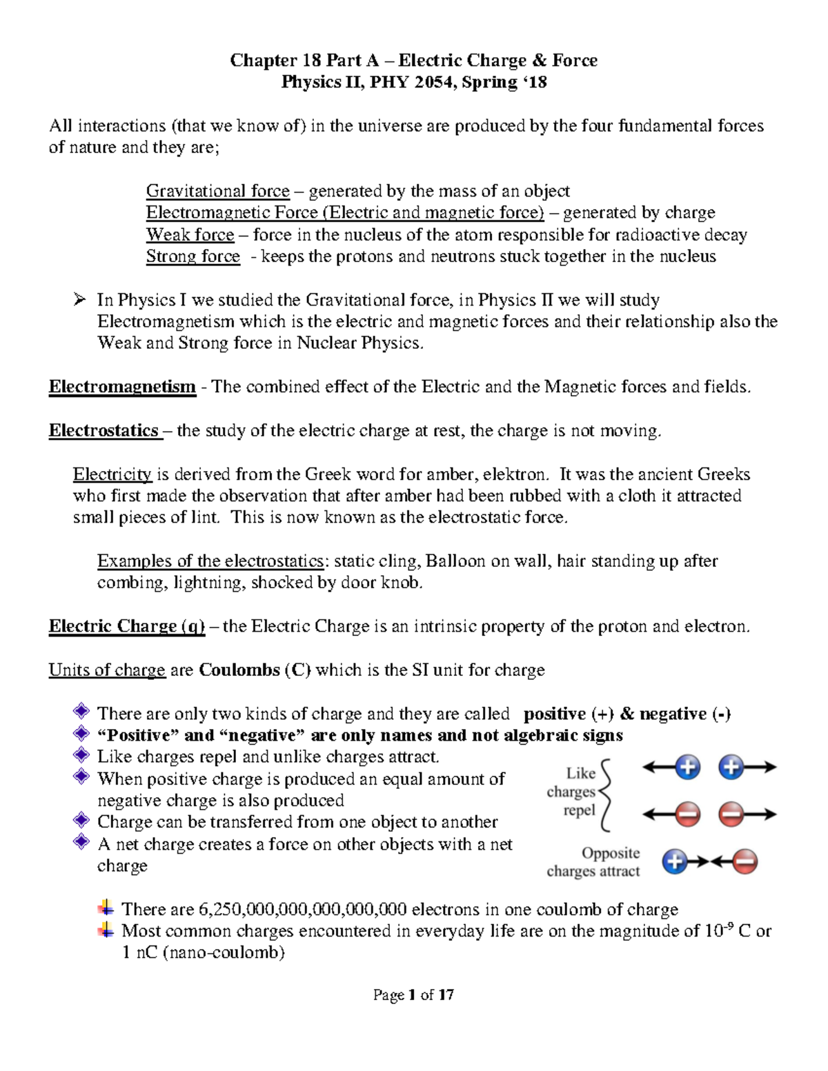 physics-ii-ch-18-part-a-electric-force-spring-18-chapter-18-part-a