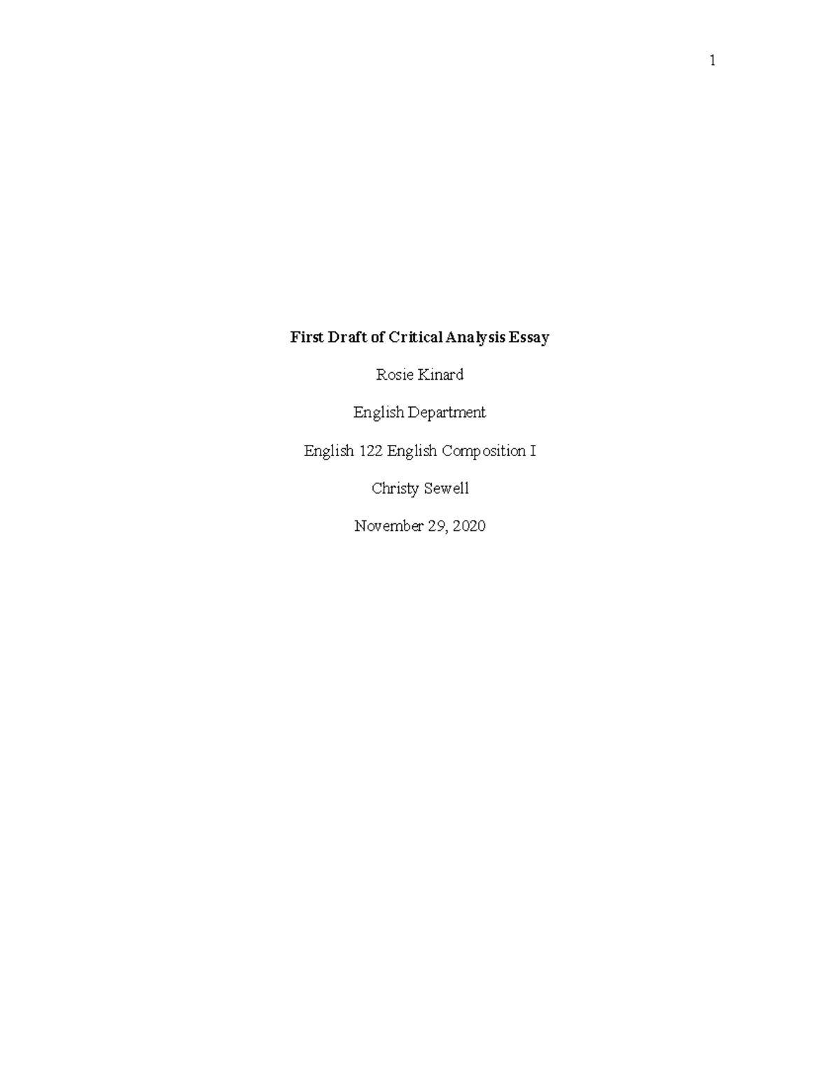 Christy critical essays 03 picture