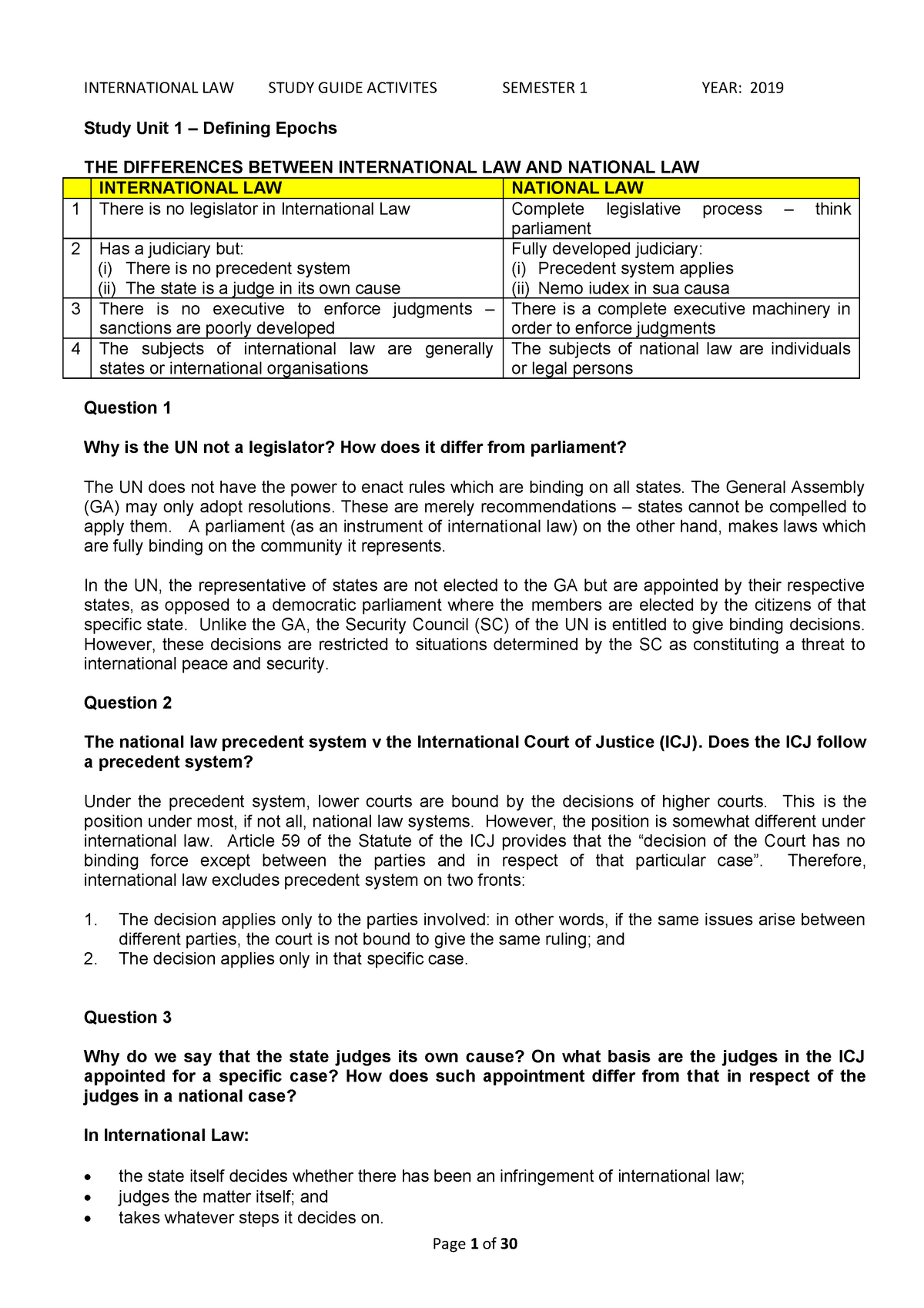 Study Guide 2019 Questions And Answers Warning Tt Undefined