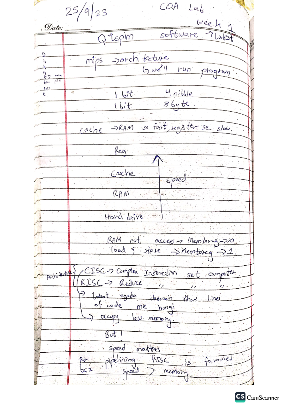Week 1 (Classwork) All subject - operating system - Studocu