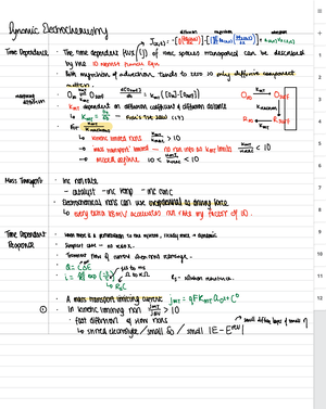 Lecture 1-3 - Summary Solids Liquids and Interfaces - CHEM50006 - Studocu