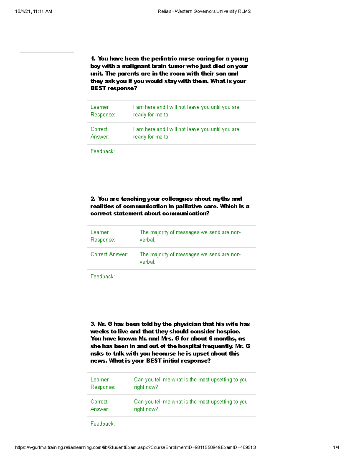 Module 2 quiz NURS 3330 WGU Studocu