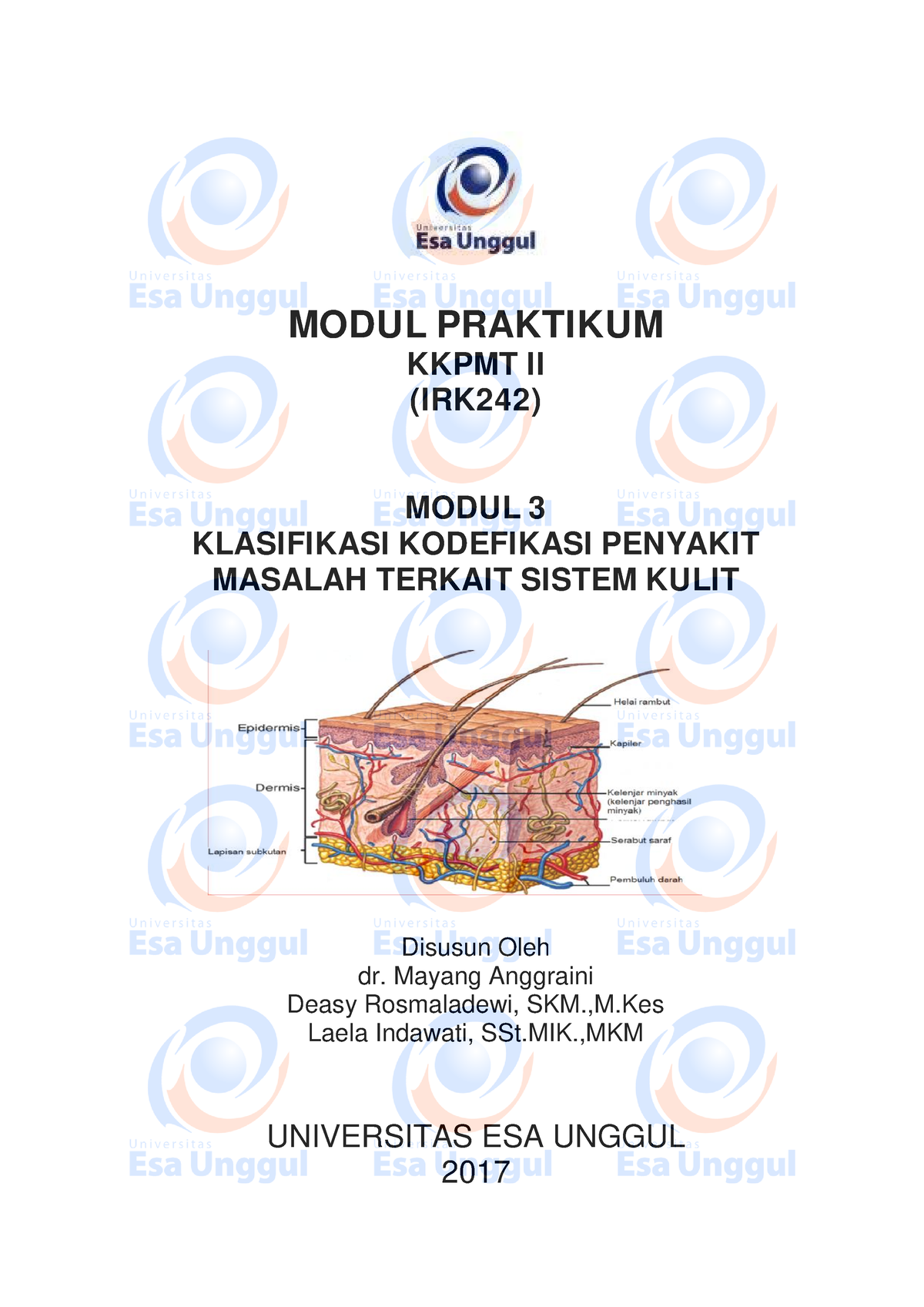 MODUL PRAKTIKUM KKPMT II (IRK242) MODUL 3 KLASIFIKASI KODEFIKASI