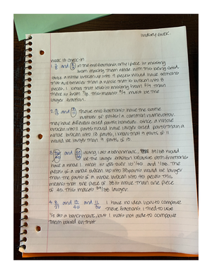 Math 130 Test Two - Extra help - Test Two Study Guide Section One: Use ...