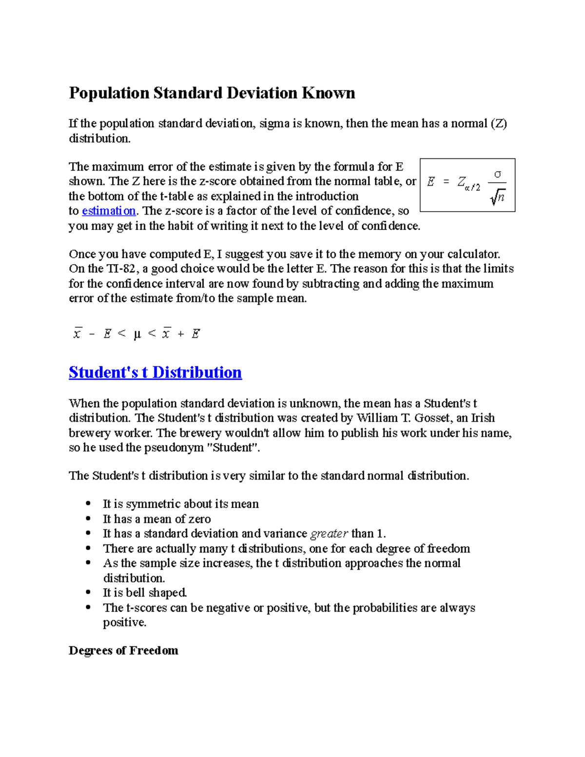 population-standard-deviation-known-the-maximum-error-of-the-estimate