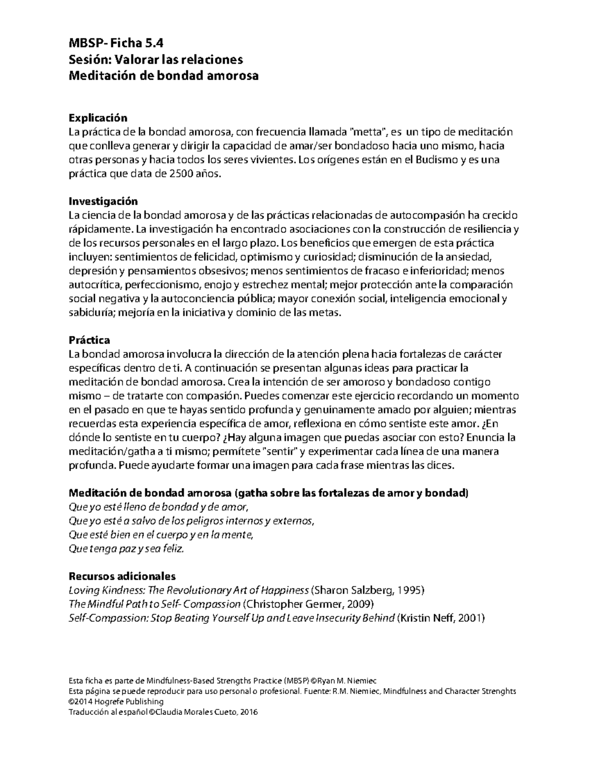 MBSP Ficha 5 - Material de apoyo - MBSP- Ficha 5. Sesión: Valorar las ...