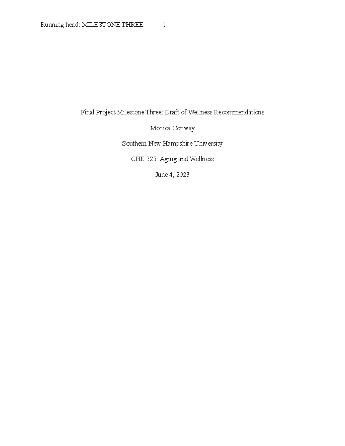 5.2 Final Project Milestone Three - Draft of Wellness Recommendations ...