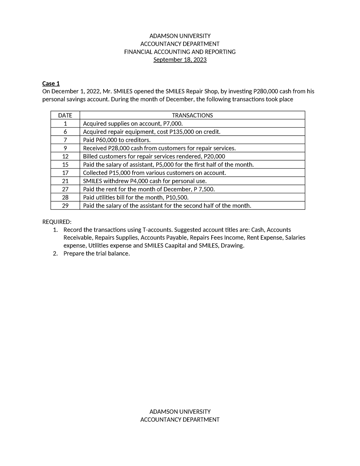 Handout 4 - Practice computation - ADAMSON UNIVERSITY ACCOUNTANCY ...