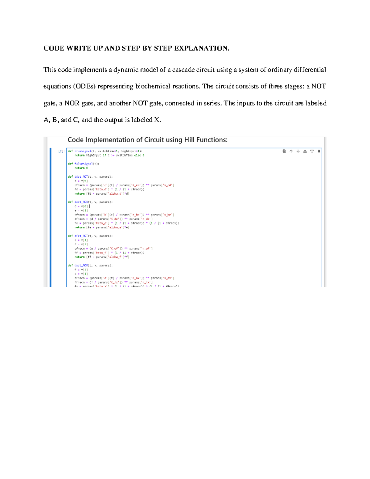 CODE Write UP AND STEP BY STEP Explanation - CODE WRITE UP AND STEP BY ...