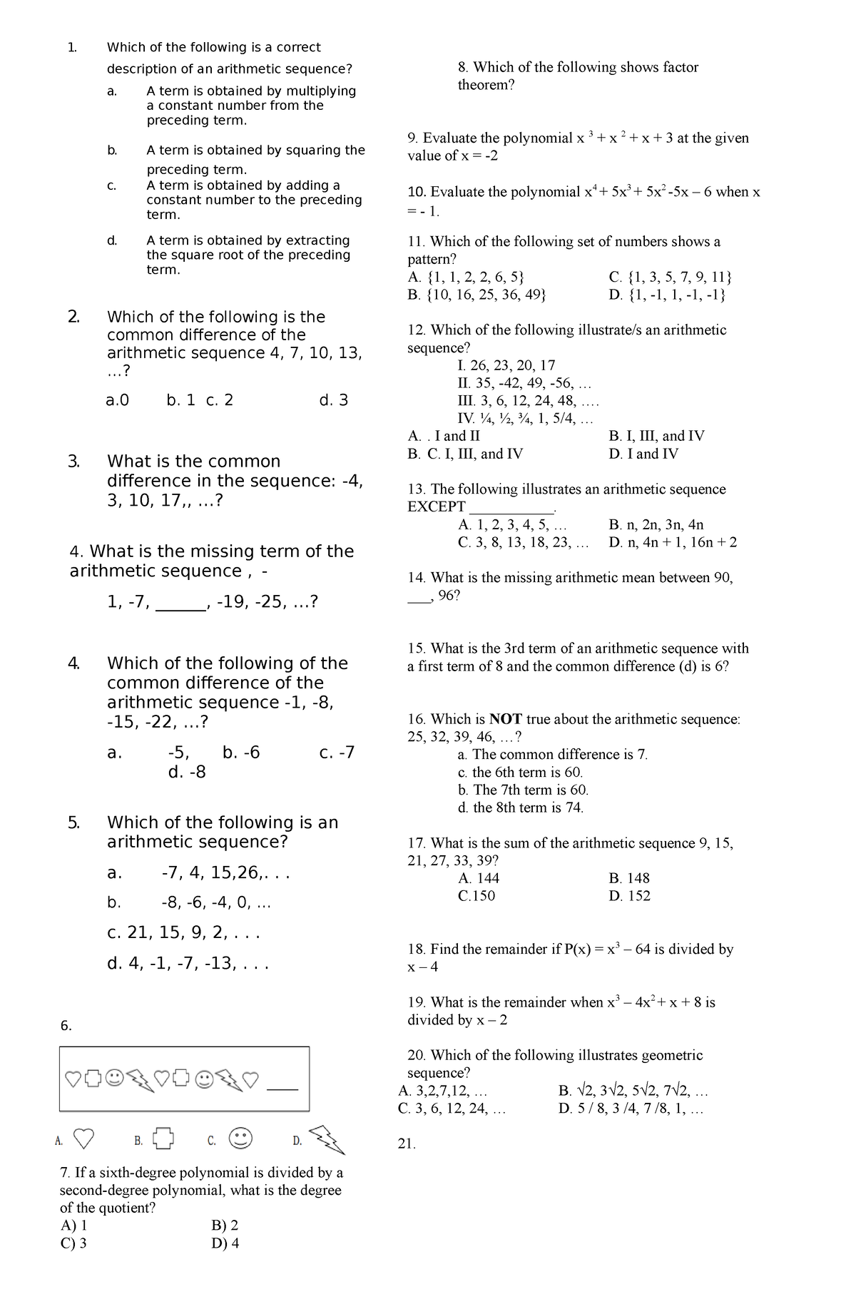 Recitation 10 - Assignment - Which Of The Following Is A Correct 