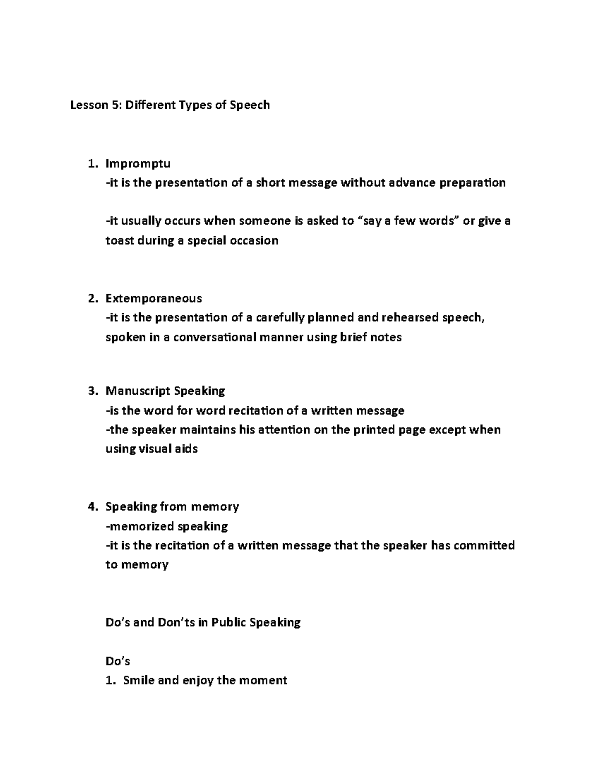 different-types-of-speech-lesson-5-different-types-of-speech