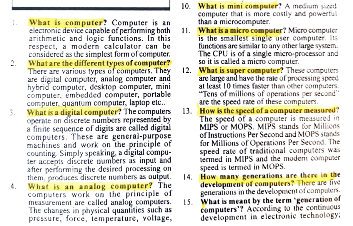 Simple guide for computer basis knowledge What is mini computer? A
