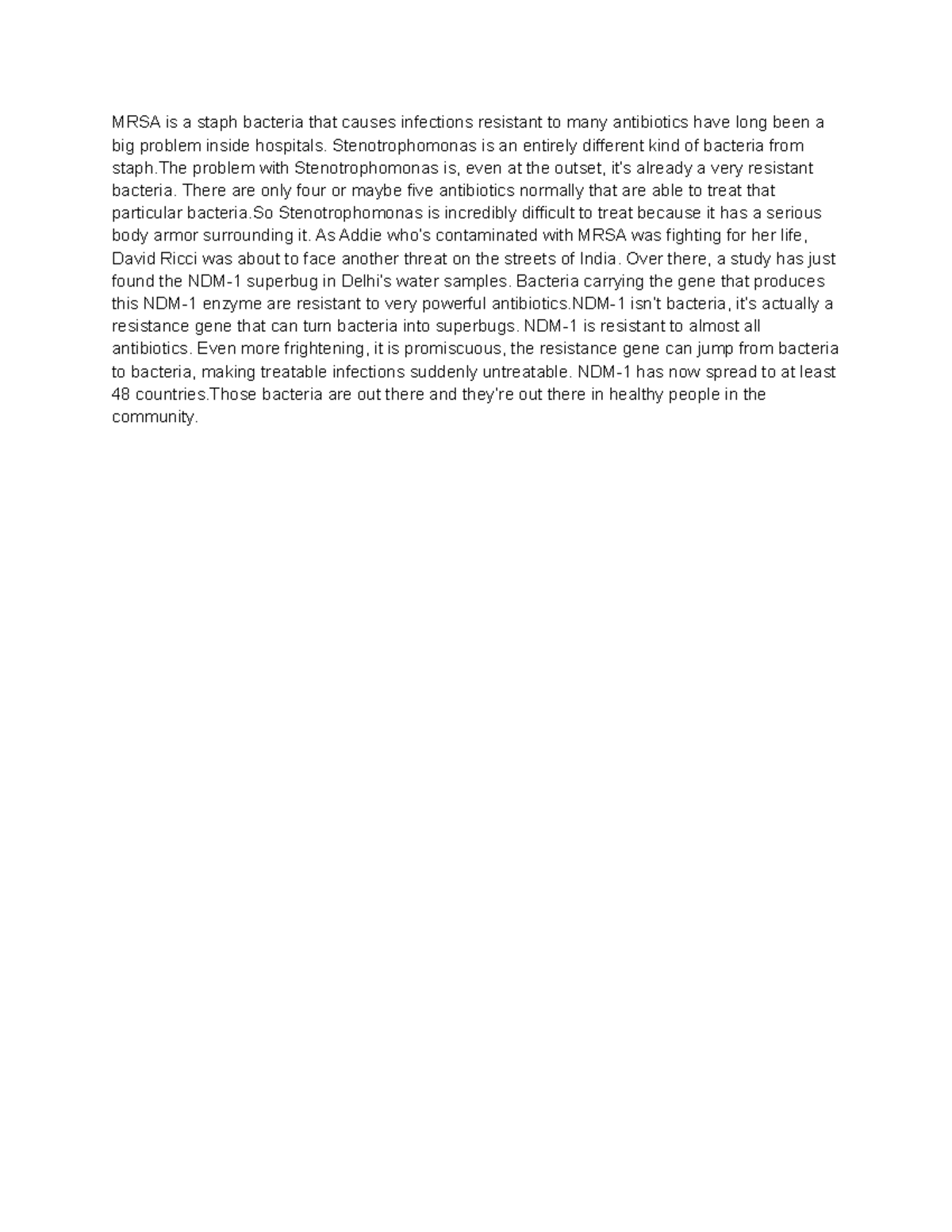 Assigment 5 summ - lab report from bio 211 at Essex county college ...