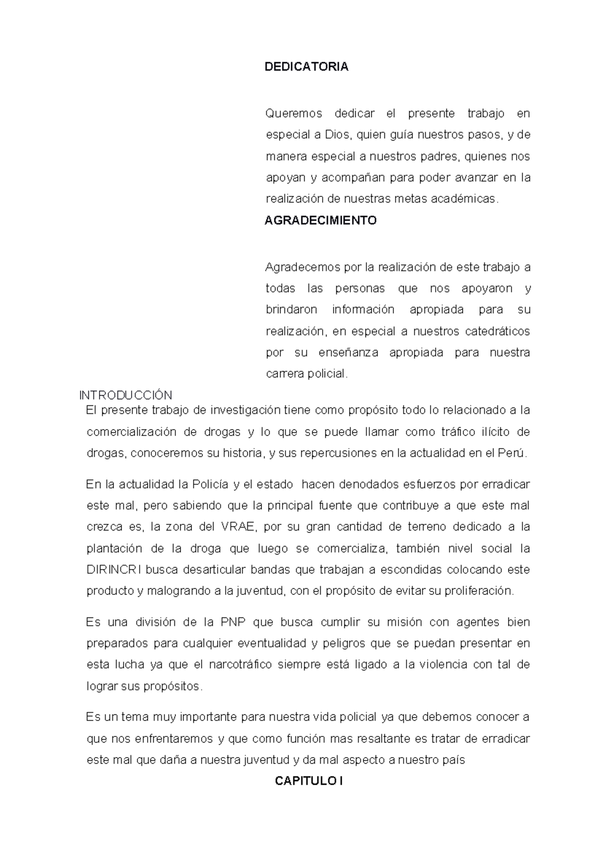 Ilide - Rrrr - DEDICATORIA Queremos dedicar el presente trabajo en ...