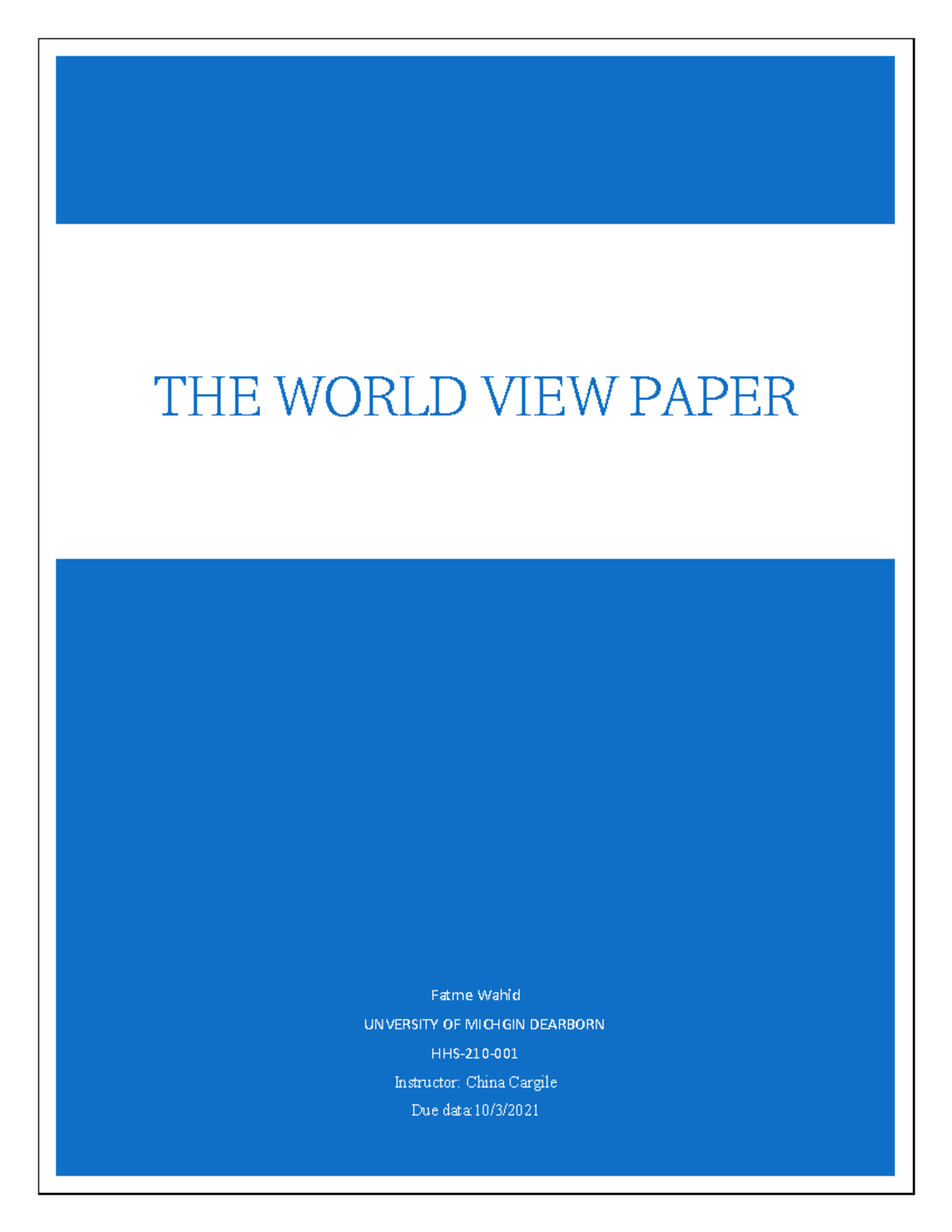 Annotated-world%20view%20paper%201 - Fatme Wahid UNVERSITY OF MICHGIN ...