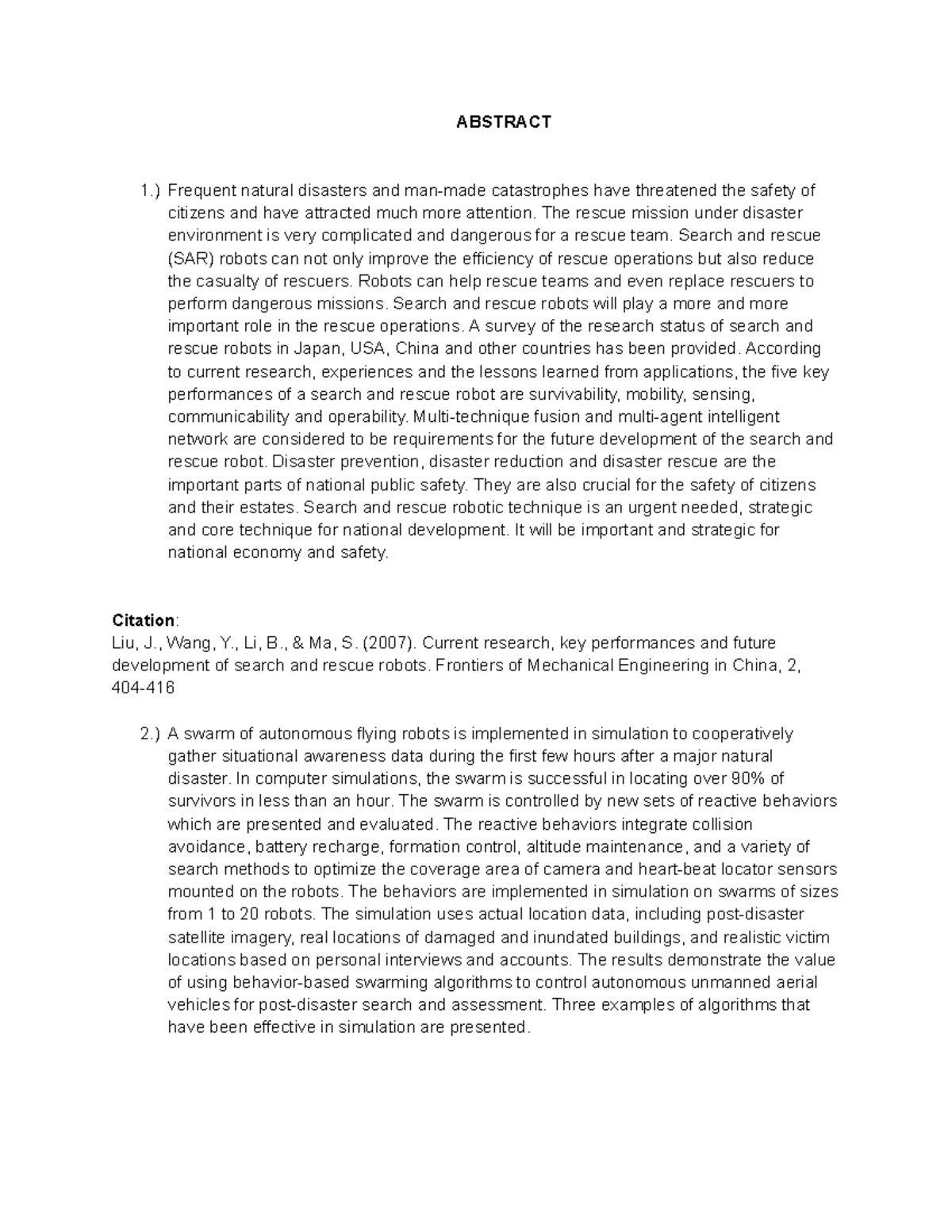 Abstract - Summary Science, Technology, Engineering, and Mathematics ...