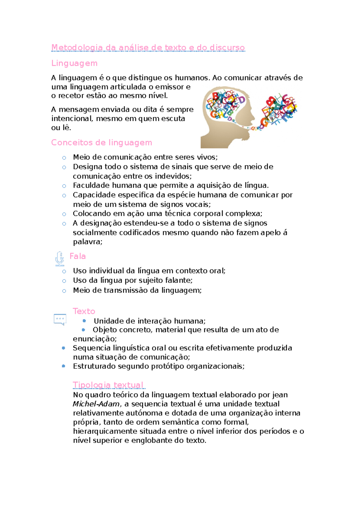 Metodologia da análise de texto e do discurso - Metodologia da análise ...