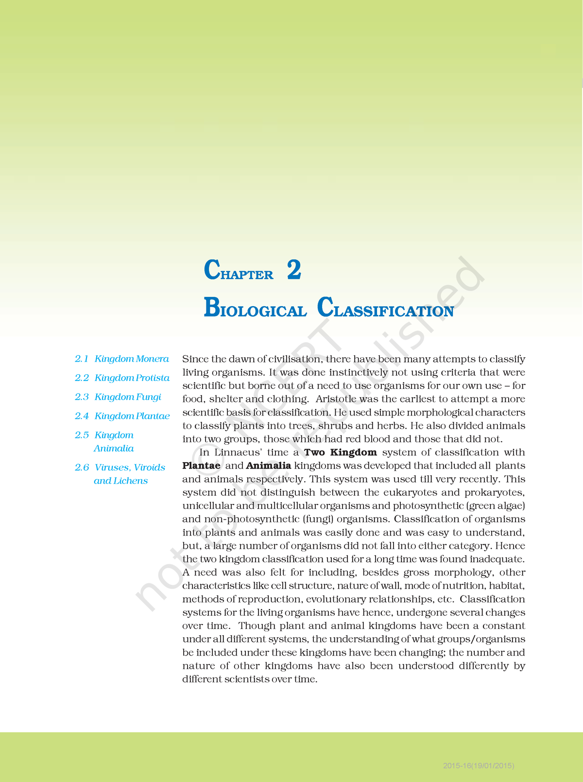 5 Kingdom Microbiology Notes 16 Biology Since The Dawn Of