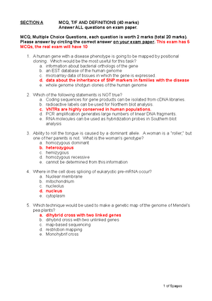 genetics case study answers