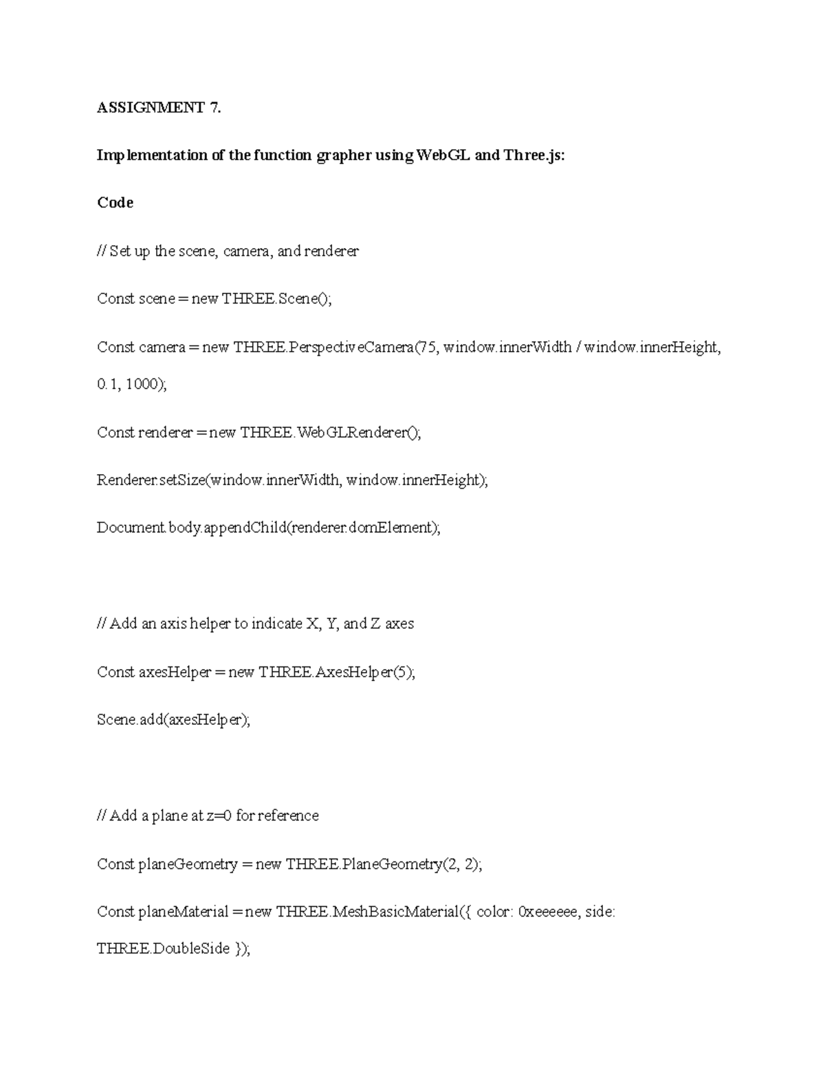CS 4406 Assignment 7 - My best coursework - ASSIGNMENT 7 ...