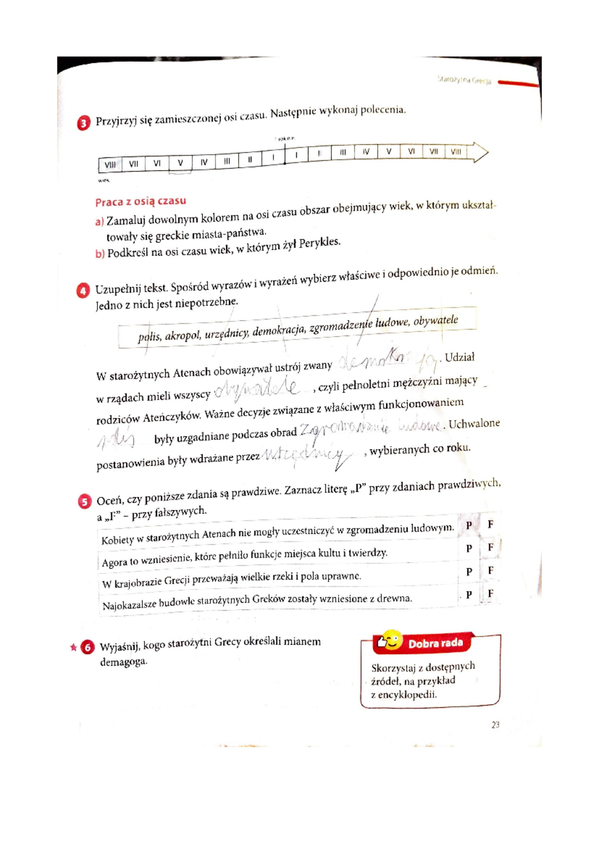 2 - Świat starożytnych Greków - Starozytha Grecja 3 Przyjrzyj sie
