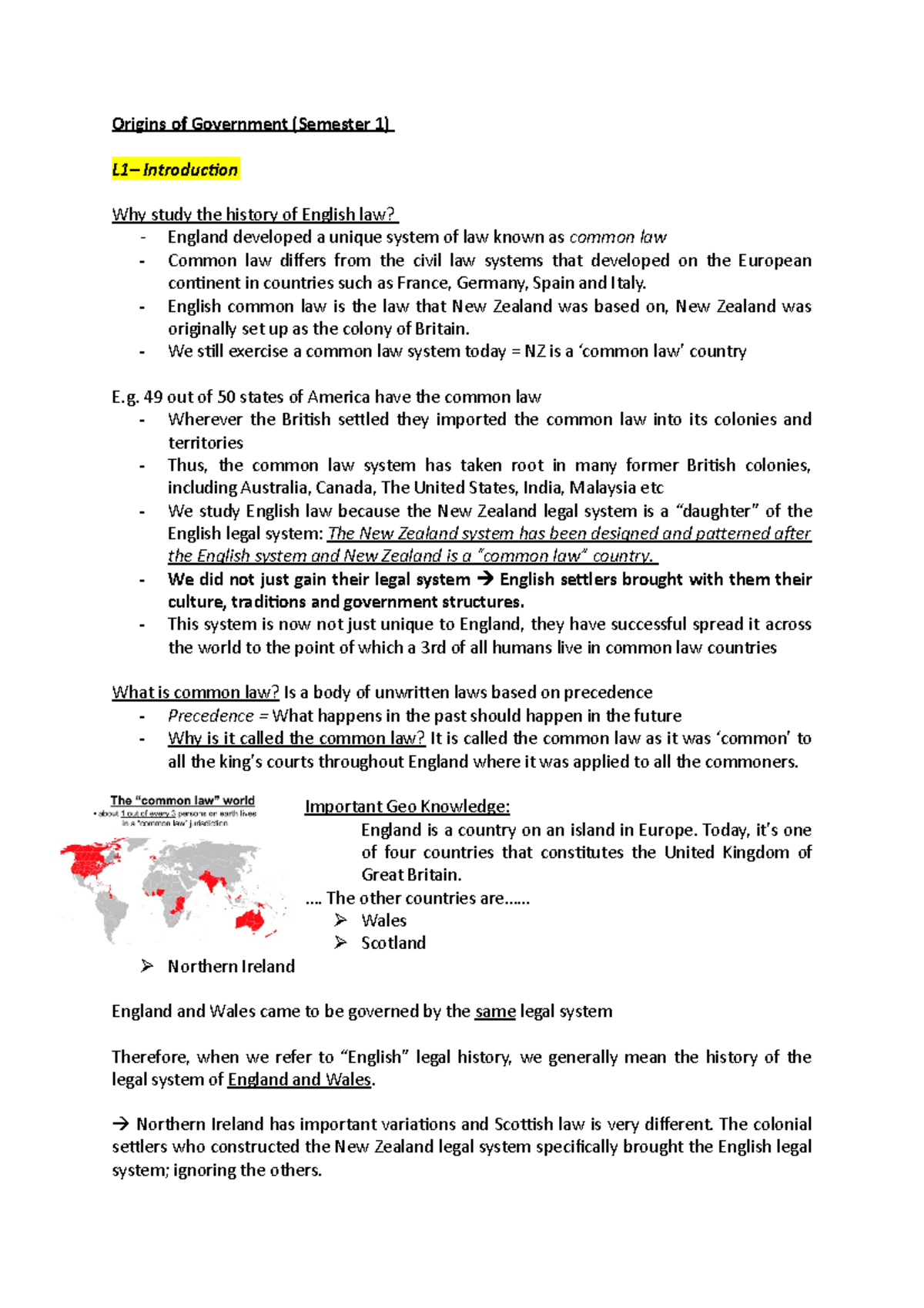 Origins Of Government 2020 (English history) Origins of Government