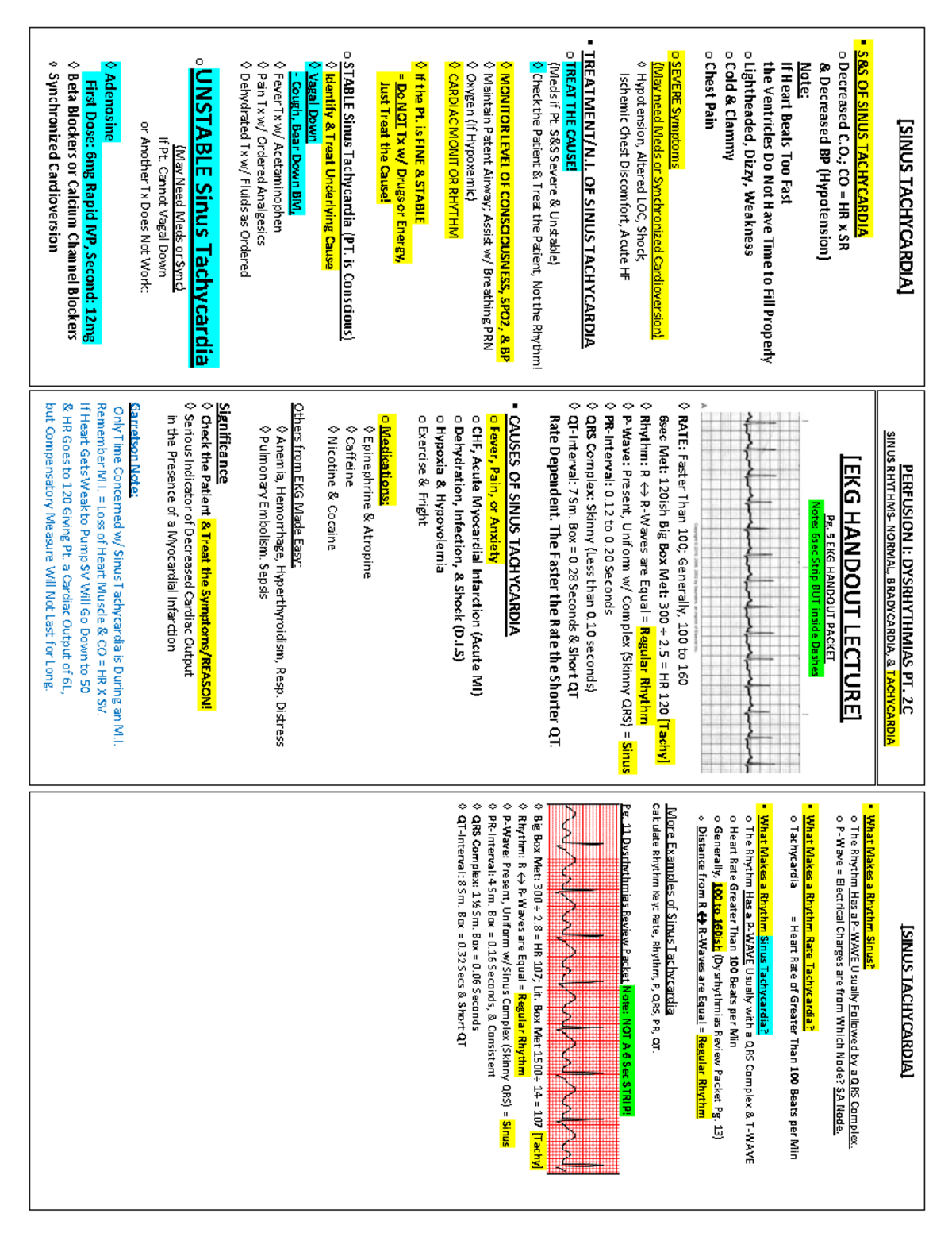 Perfusion I Dysrhythmias 2C - PERFUSION I: DYSRHYTHMIAS PT. 2C SINUS ...