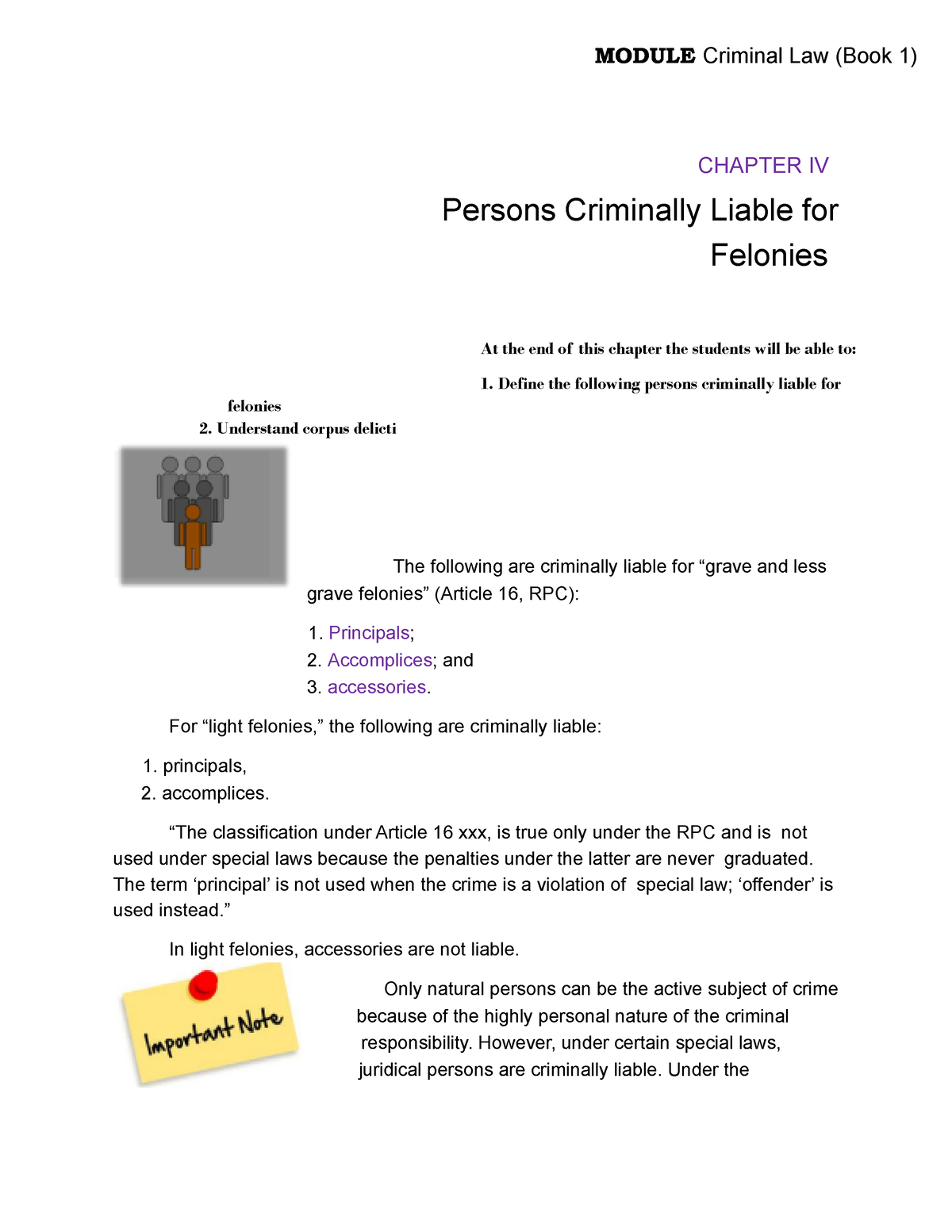 chapter-iv-persons-criminally-liable-for-felonies-module-criminal