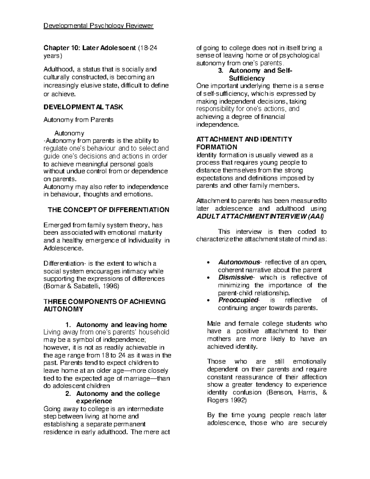 Chapter-10-transes dev psych - Developmental Psychology Reviewer ...