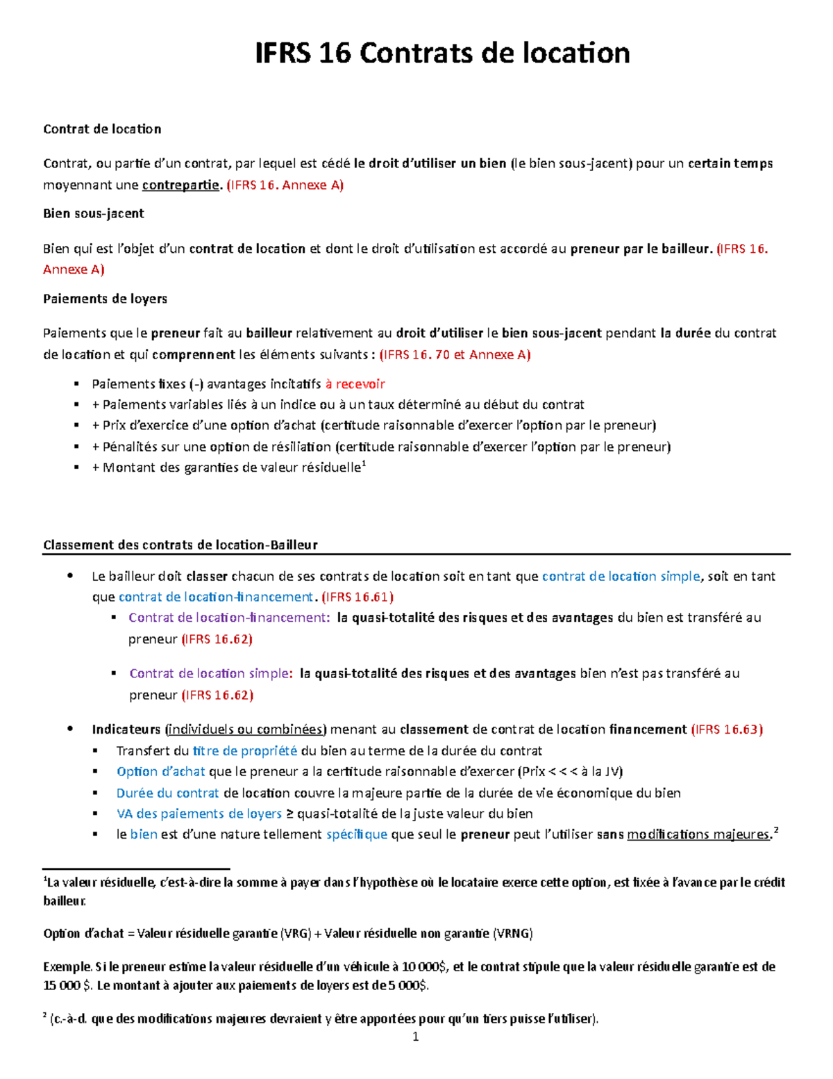 IFRS 16 Contrats De Location Bailleur - IFRS 16 Contrats De Location ...