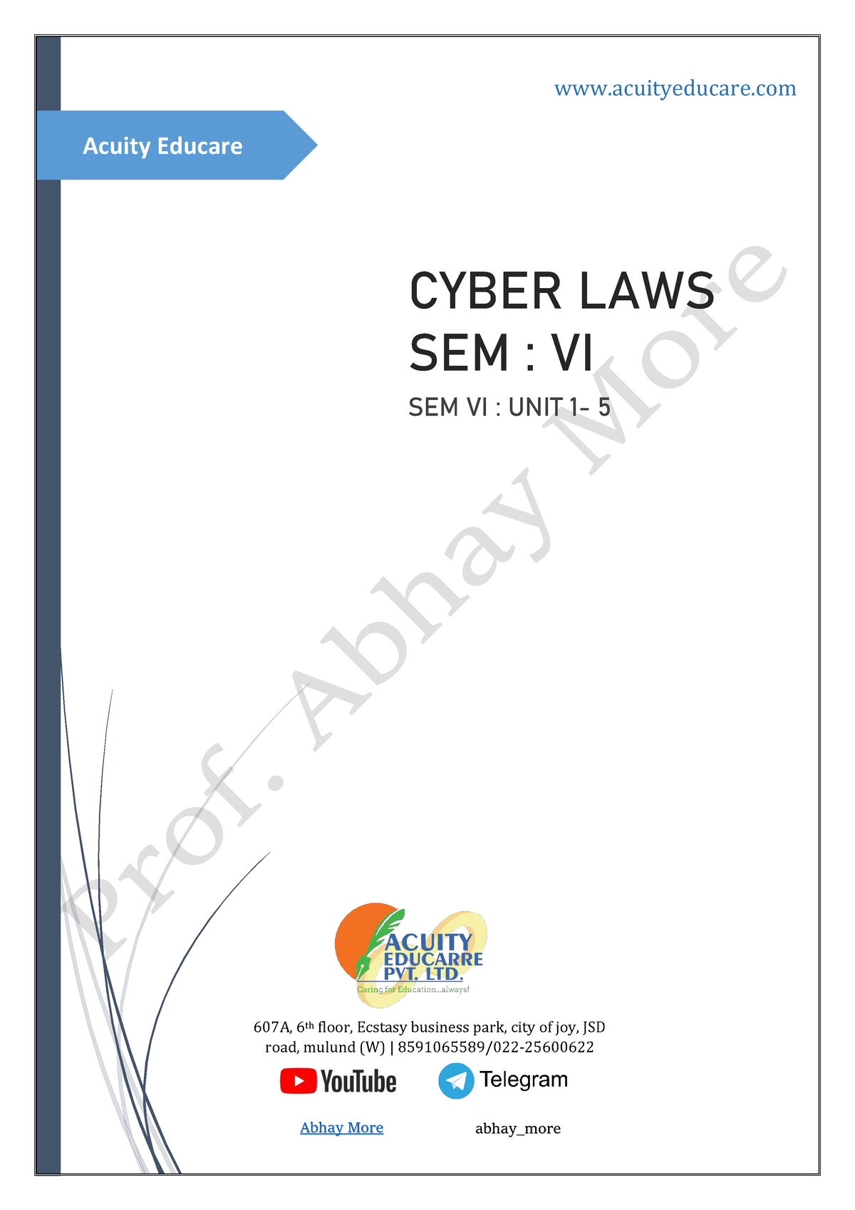 Cyber LAW Notes Unit 1 To 5 07e4884d-a18e-4447-ad92-7958f1dd318e ...