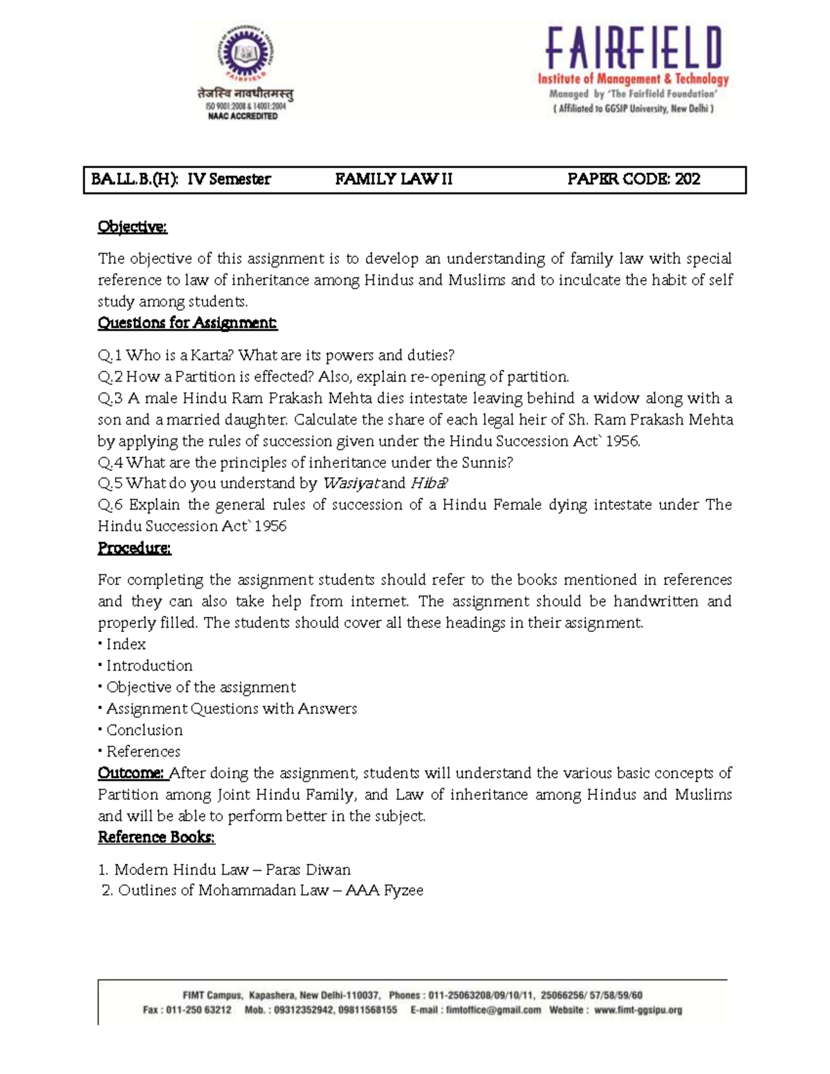 202 (Objectives) - Bba llb notes - BBA LLB - IPU - Studocu