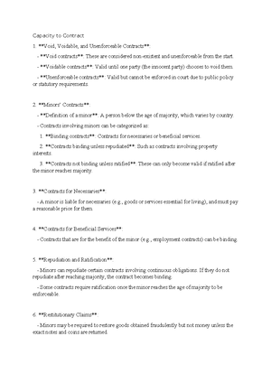 LW202 - Tutorial 9 (Week 11) [2024] - LW202 – LAW OF CONTRACT II Week ...