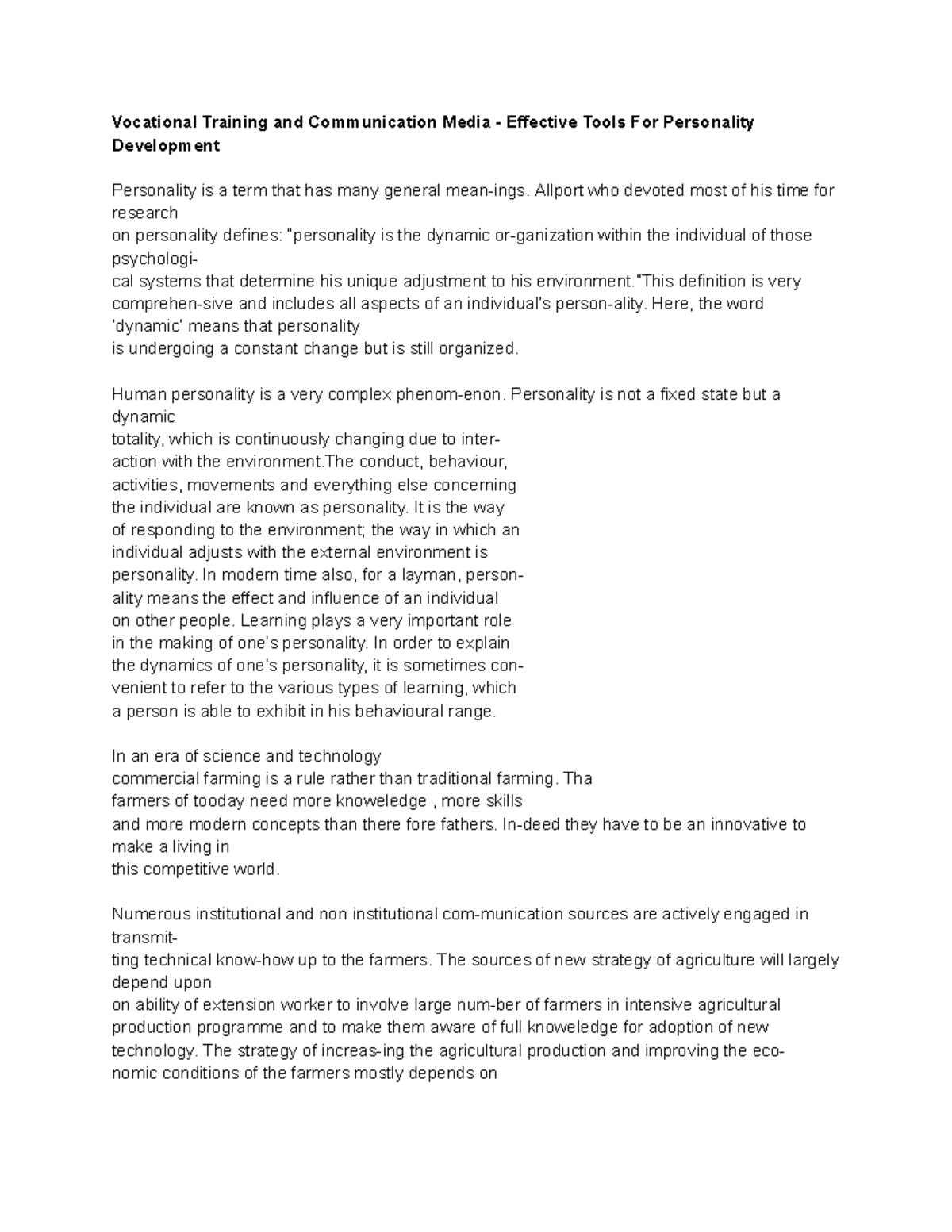 Soft skills Introduction-16 - Vocational Training and Communication ...