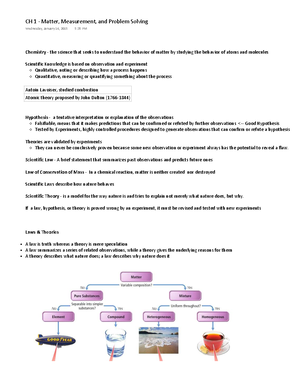 Chem 1211 Review 1 - Chem 1211 Review I. Atoms And Chemical Bonding ...