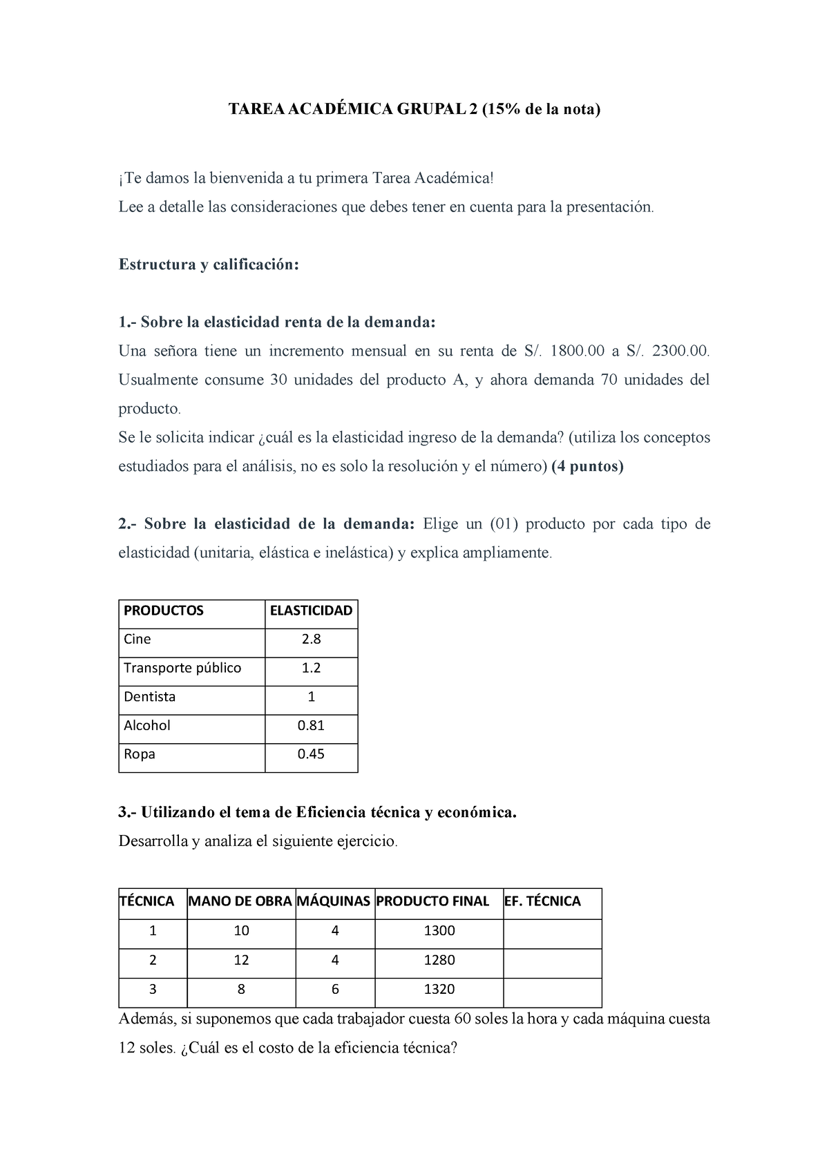 S8.s2 Tarea Académica 2 - TAREA ACADÉMICA GRUPAL 2 (15% De La Nota) ¡Te ...