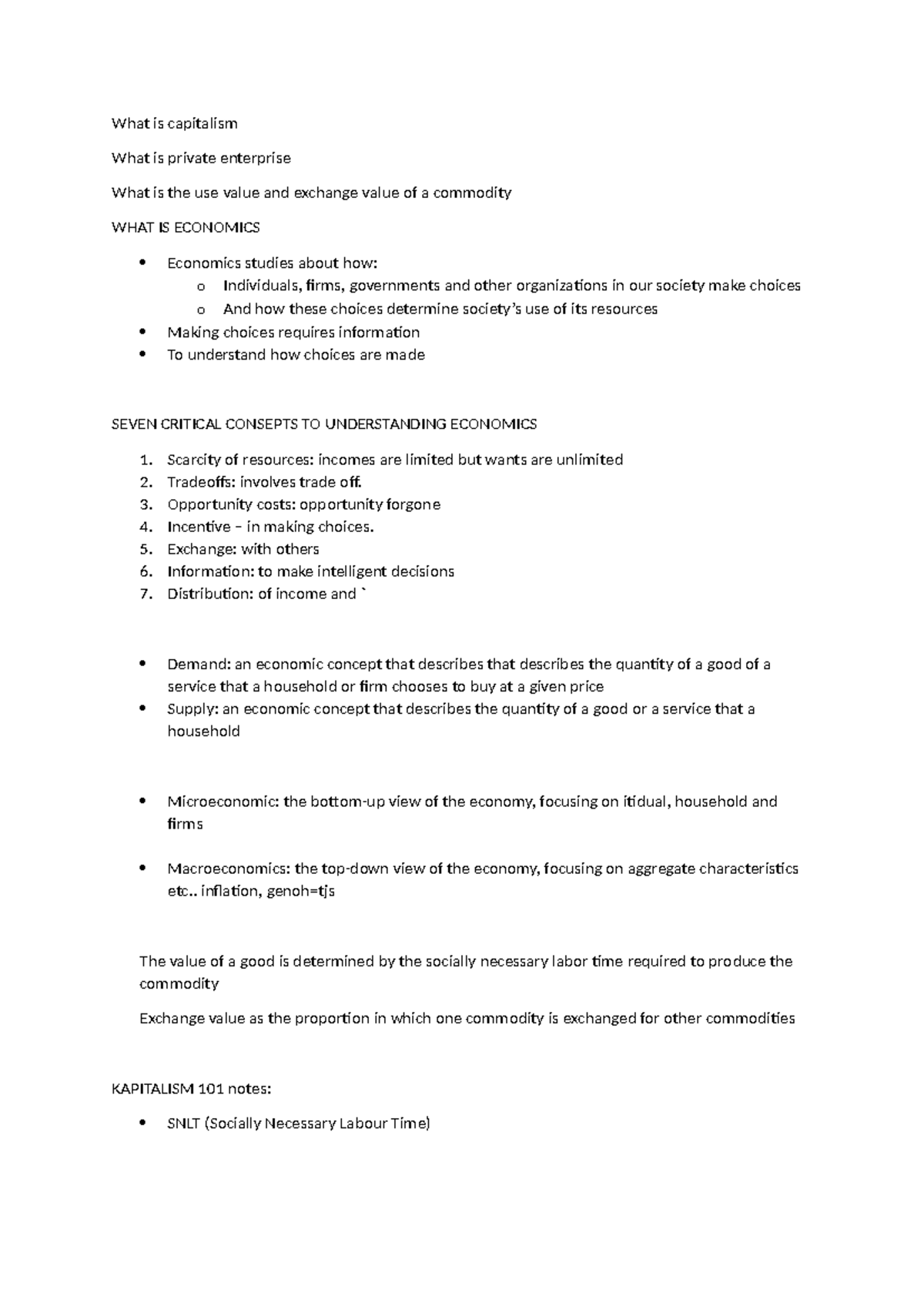 BUSM 2038 - lecture notes on innovation, enterprise and society - What ...