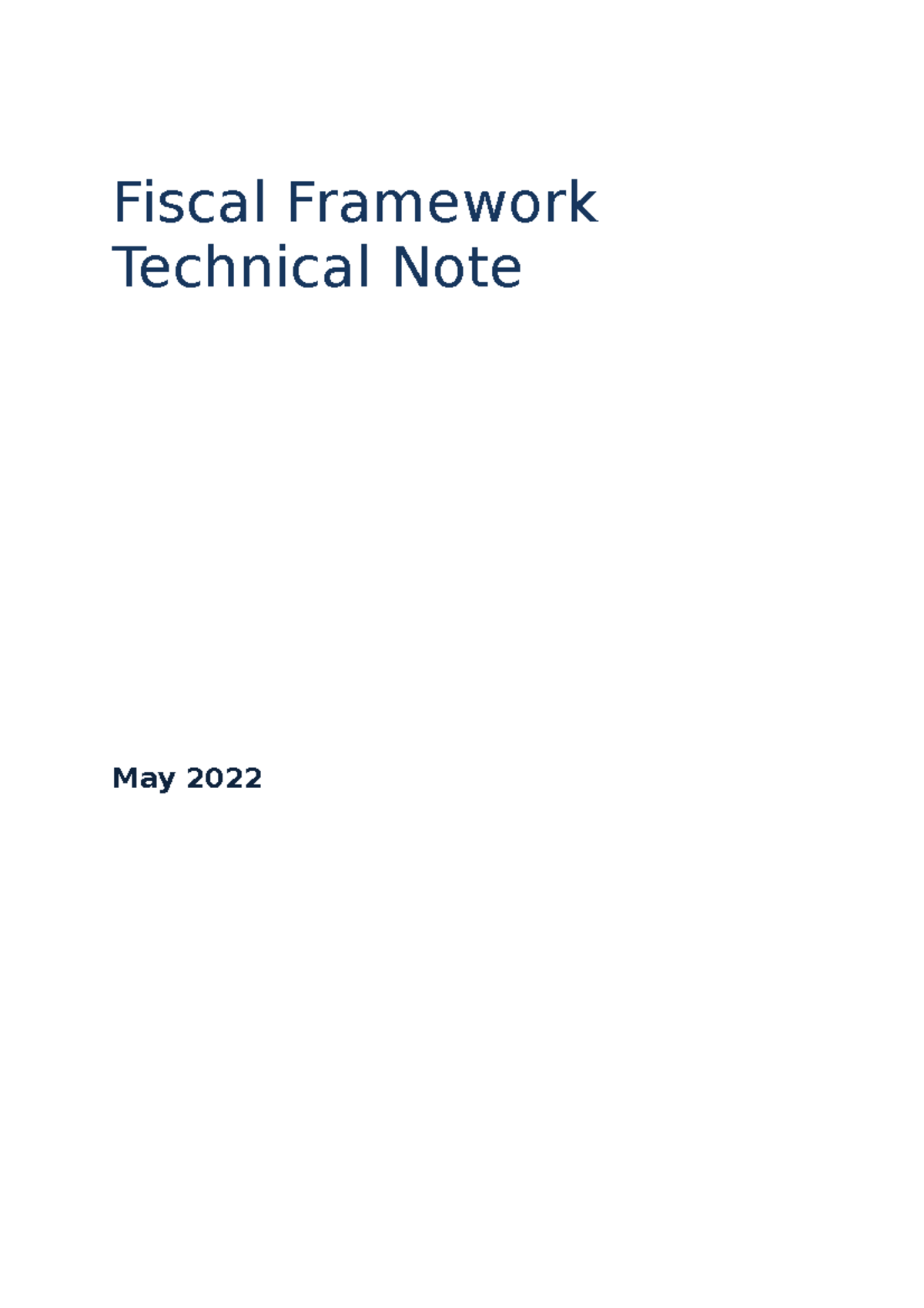 Fiscal+Framework+Technical+Note+-+Updated+May+2022 - Fiscal Framework ...