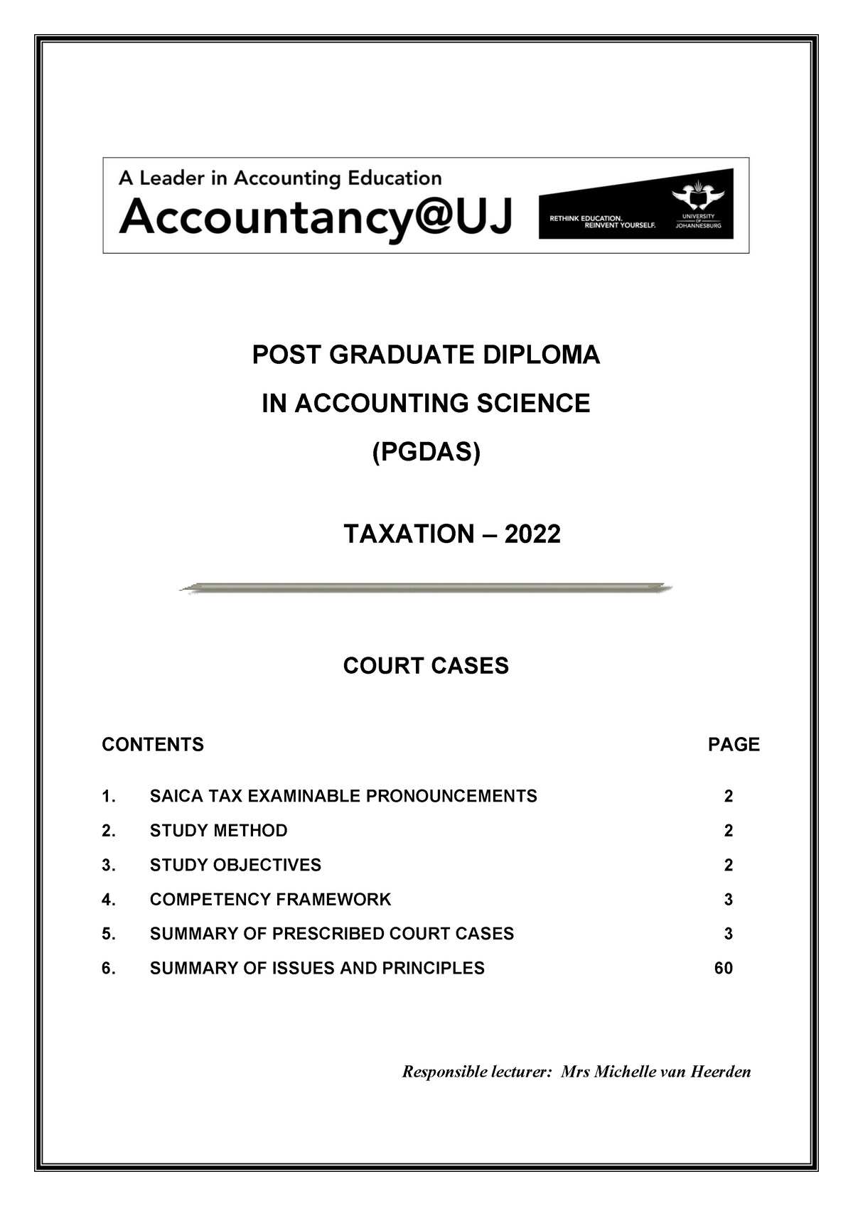 court-cases-2022-post-graduate-diploma-in-accounting-science-pgdas