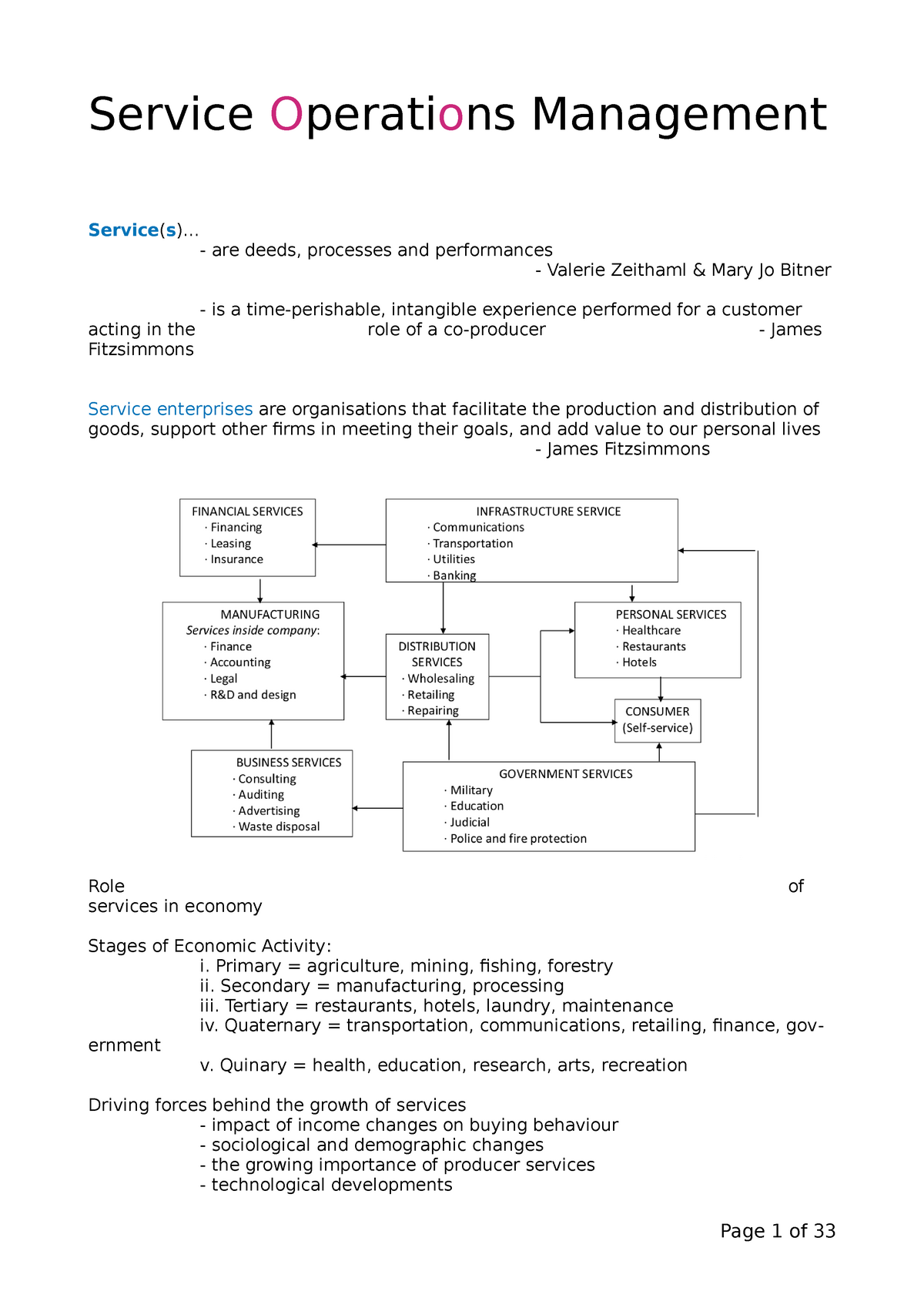 service operations management case study pdf