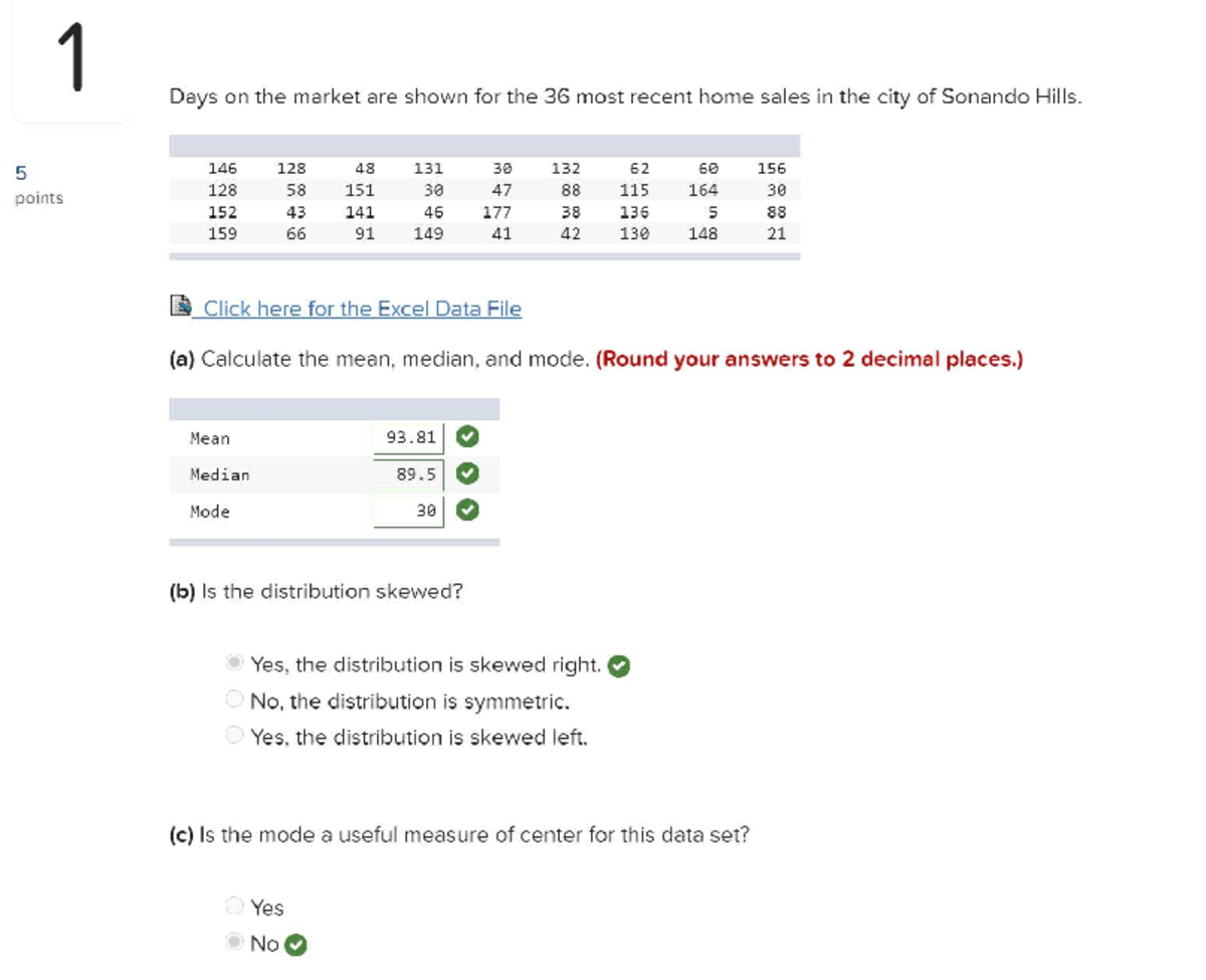 statistics chapter 4 homework answers