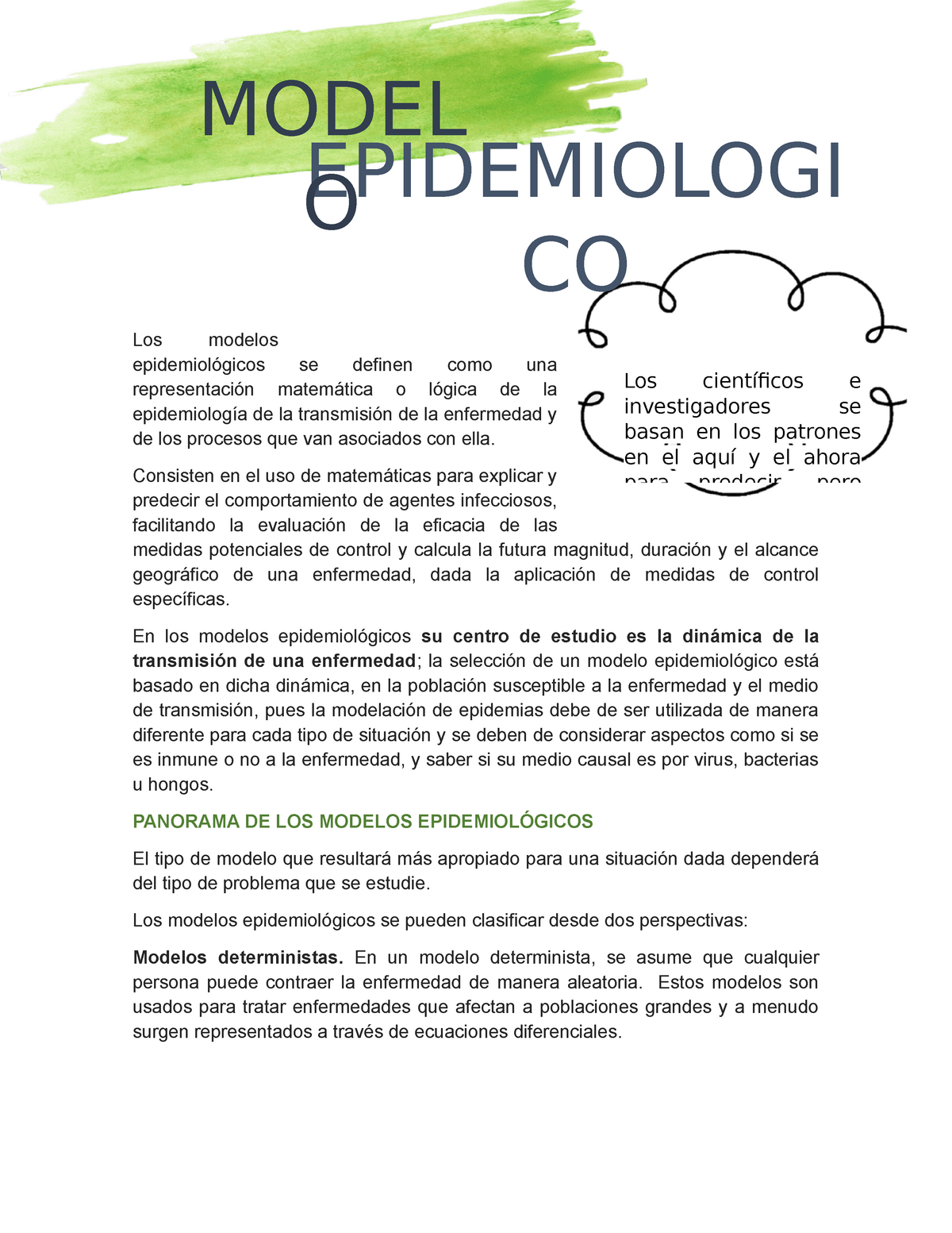 Descubrir 60+ imagen modelo epidemiologico que es