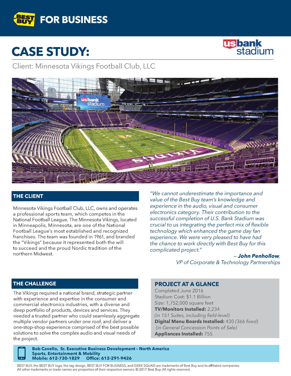 US Bank Stadium, Preconstruction & Design Case Study