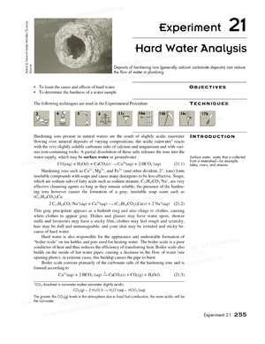 Lab Manual Beran 10e Experiment 7 - Empirical Formulas - Experiment 7 ...