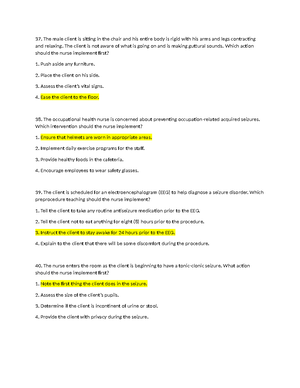 Head Injury - Study note - The client diagnosed with a mild concussion ...