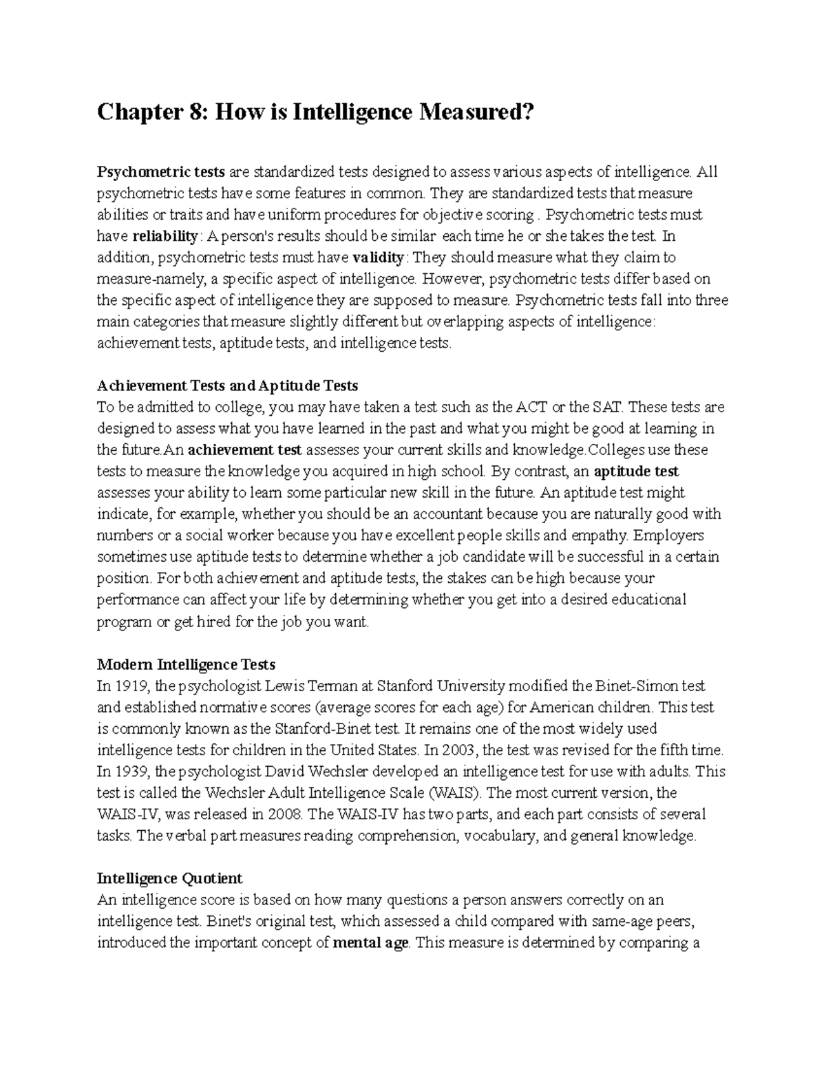 chapter-8-how-is-intelligence-measured-chapter-8-how-is-intelligence