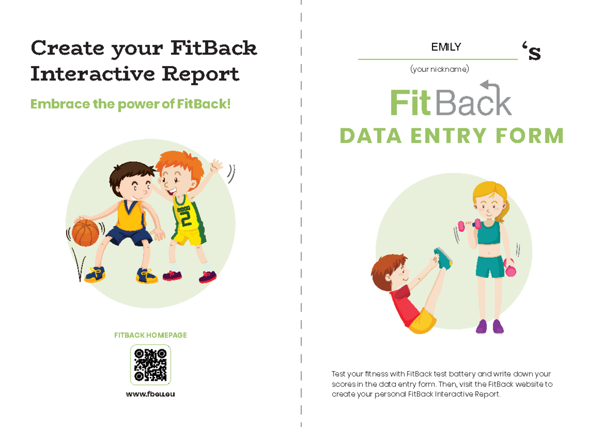 Fit Back data entry form - Educación deportiva - FITBACK HOMEPAGE fbeu ...